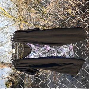 Bobbie Brooks Short Sleeve Pattern Blouse